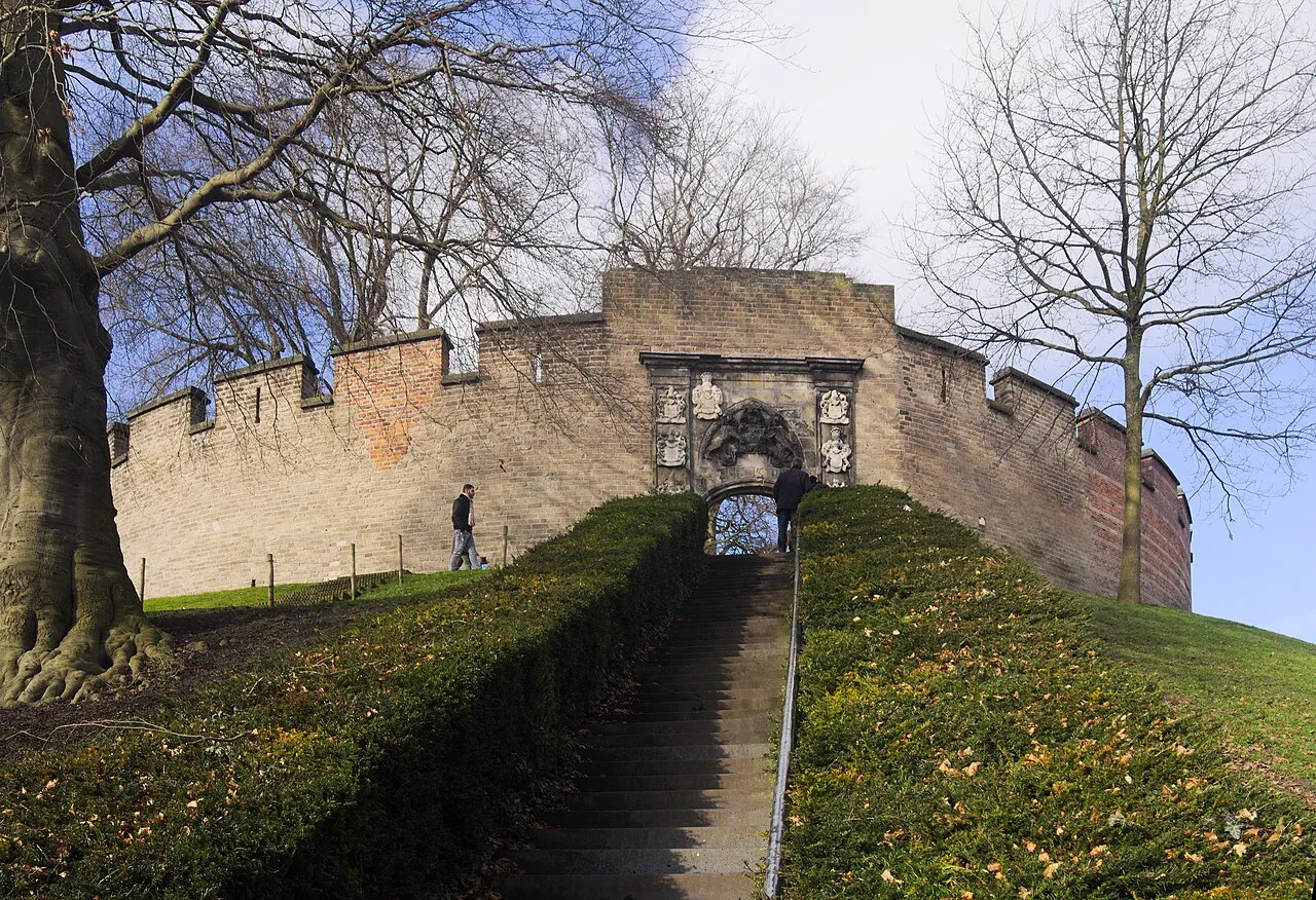 Burcht hilltop fortress in Leiden