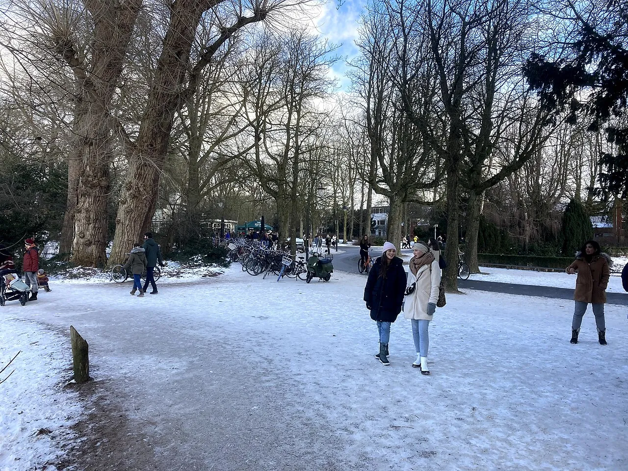 Noorderplantsoen park in Groningen