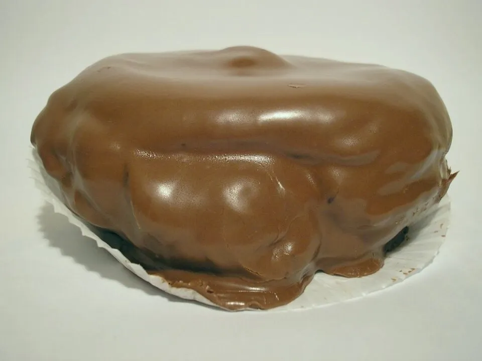 Bossche bol pastry in Den Bosch.